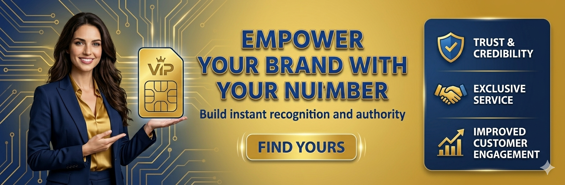 empower your brand with number